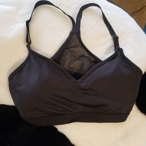Victoria's Secret Black Racerback Sports Bra